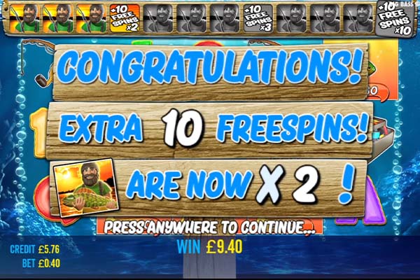 Free Spins Feature - step 4